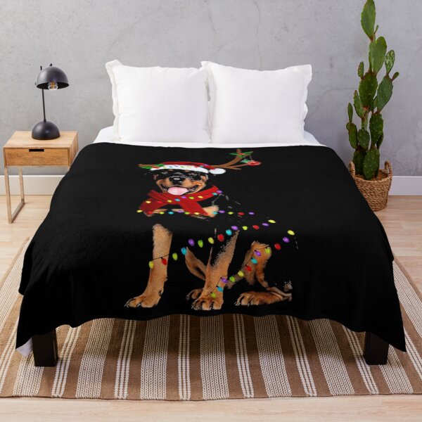 Item preview, Santa Rottweiler reindeer designed and sold by juansherold.