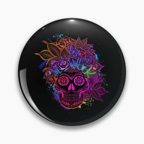 Item preview, Sugar skull designed and sold by pnkpopcorn.