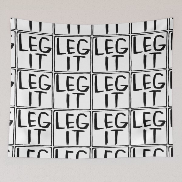 Item preview, Legit, Irish Slang, Leg It designed and sold by badlydrawnbabe.