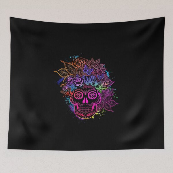Item preview, Sugar skull designed and sold by pnkpopcorn.