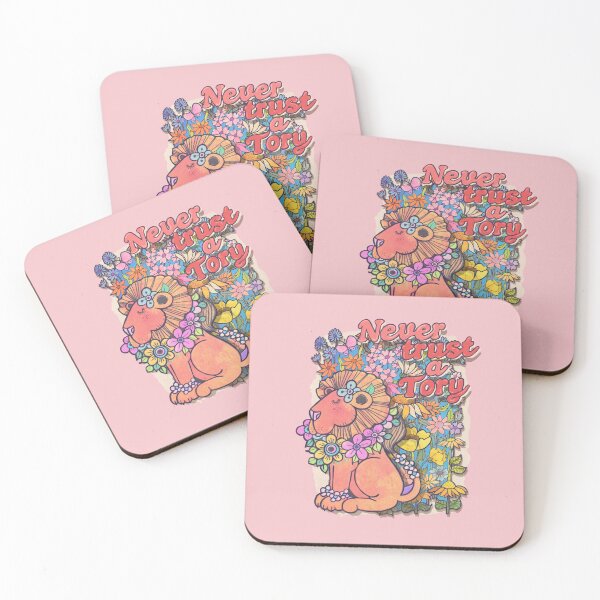 Item preview, NEVER TRUST A TORY - funny retro political design designed and sold by ToruandMidori.