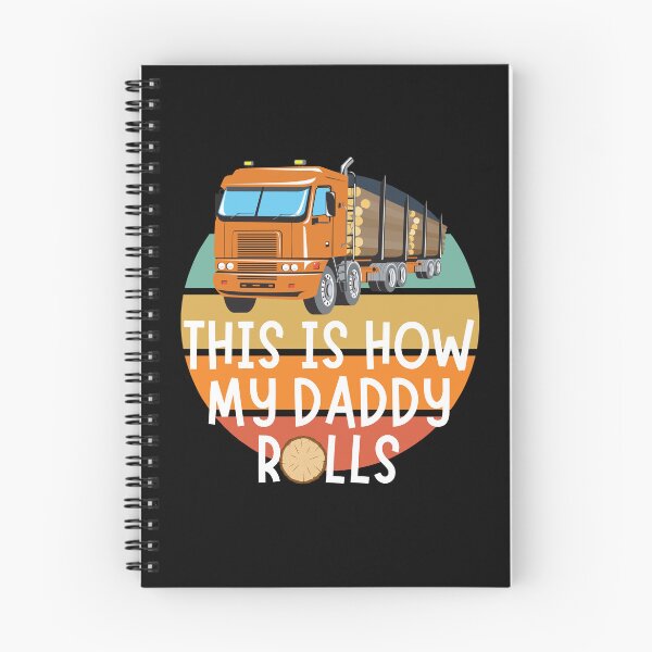 Item preview, Cute Logger Dad | This Is How My Daddy Rolls | Fun Logging Baby designed and sold by DevlynnDesigns.