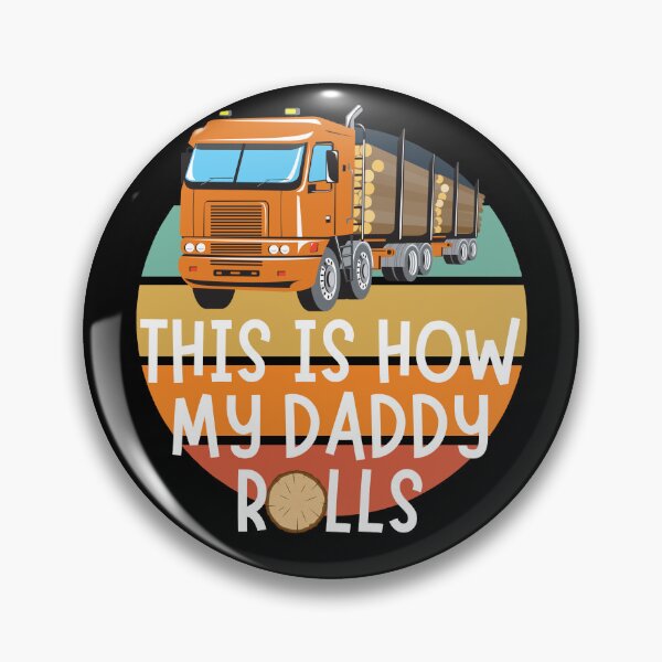 Item preview, Cute Logger Dad | This Is How My Daddy Rolls | Fun Logging Baby designed and sold by DevlynnDesigns.