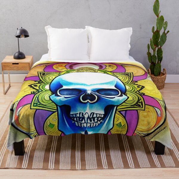 Item preview, Psychedelic Skull designed and sold by skillunused.