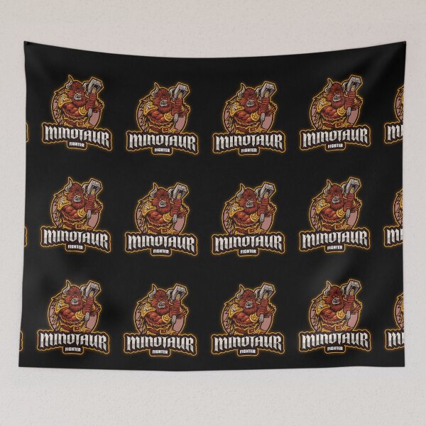 Item preview, THE MINOTAUR FIGHTER designed and sold by MJ96-PRO.