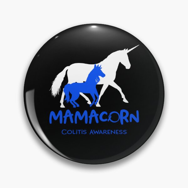 Item preview, Colitis Awareness Mama Unicorn Mamacorn Support Colitis Warrior  designed and sold by RunningShop.