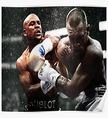 Póster Floyd Mayweather vs Conor Mcgregor