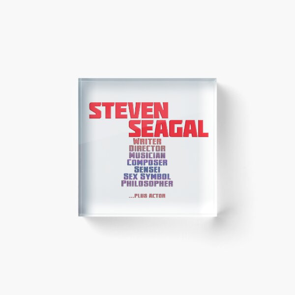 Item preview, Steven Seagal - Multitasker T-Shirt designed and sold by bestofbad.