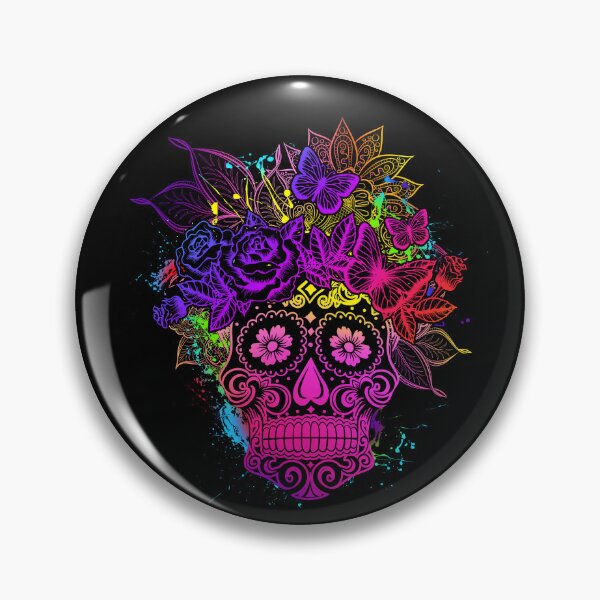 Item preview, Sugar skull designed and sold by pnkpopcorn.