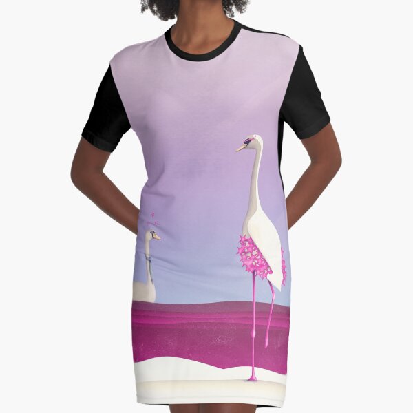 Flamingo Fatale T-Shirt Kleid
