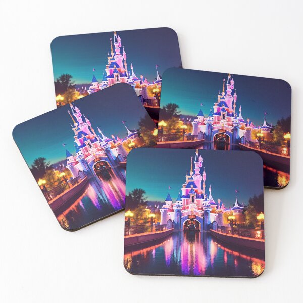 Item preview, princess castle at night.  designed and sold by kiwimick.