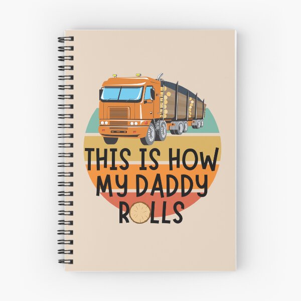 Item preview, Cute Logger Dad | This Is How My Daddy Rolls | Fun Logging Baby designed and sold by DevlynnDesigns.
