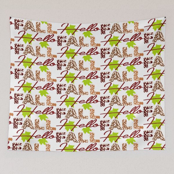 Item preview, Hello Fall Maple Leaf | Fall & Autumn designed and sold by DNC1134.