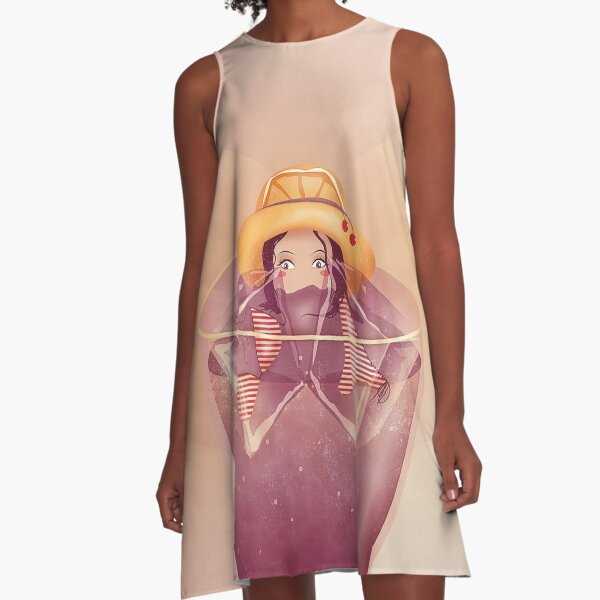 Summer Drink A-Linien Kleid