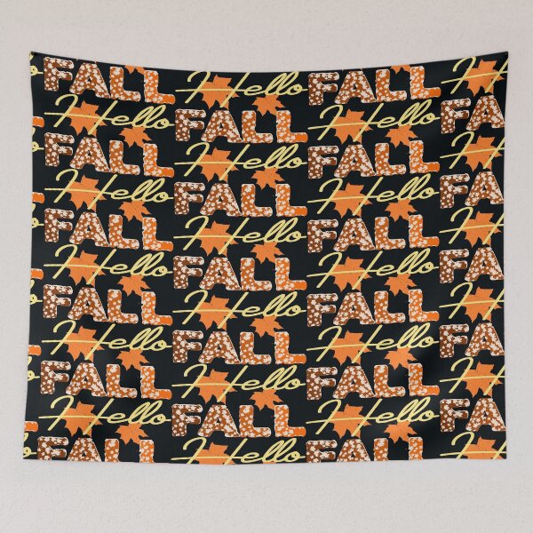Item preview, Hello Fall Maple Leaf | Fall & Autumn designed and sold by DNC1134.