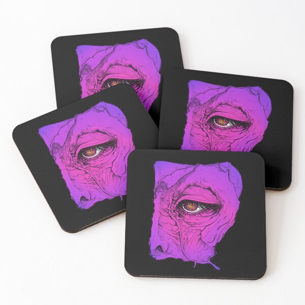 Item preview, Anatomical Face - Neon Pink designed and sold by Anachronatomy.