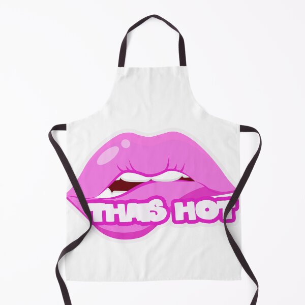 Item preview, THATS HOT Lips Sticker designed and sold by MandyMedia.