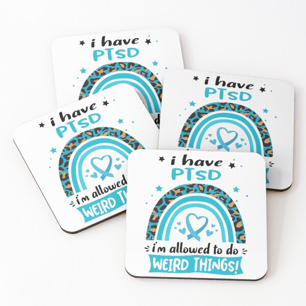Item preview, PTSD Awareness - I have PTSD i am allowed to do Weird Things! designed and sold by KirstybShop.