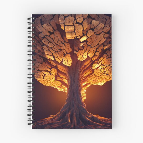 Item preview, Ancient Tree made of Tree Bark and Fractoluminescence (2) designed and sold by williambaileyia.