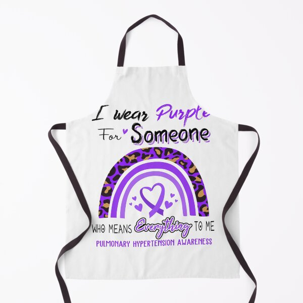 Item preview, Pulmonary Hypertension Awareness I Wear Purple for Someone Who Means Everything To Me designed and sold by GennieShop.