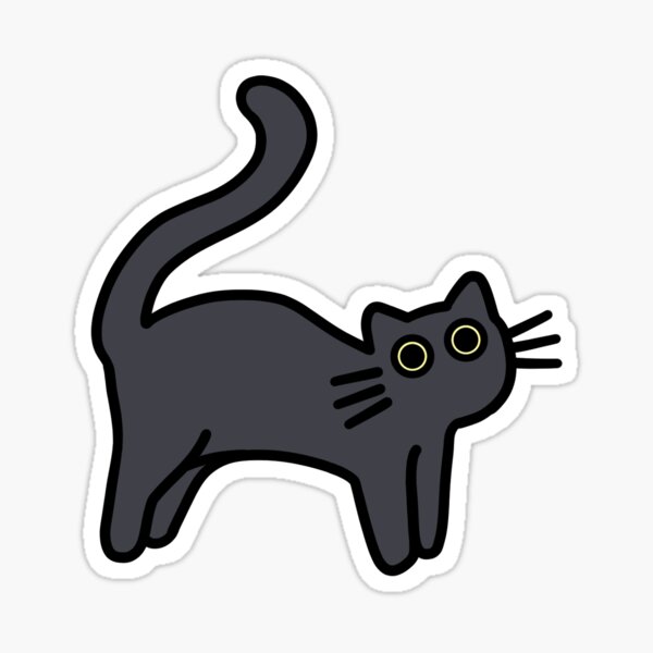 Item preview, Tiny the Cat SillyKittyStickers designed and sold by SillyKittyStickers.