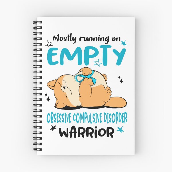 Item preview, Mostly running on Empty Obsessive Compulsive Disorder Warrior designed and sold by ElizabethS809.