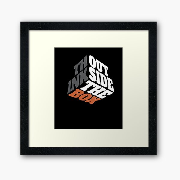 Item preview, Think Outside The Box designed and sold by Mech-Designer.