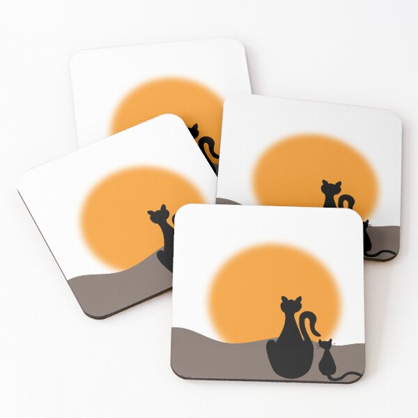 Item preview, Cat watching sunset designed and sold by Ashlison.