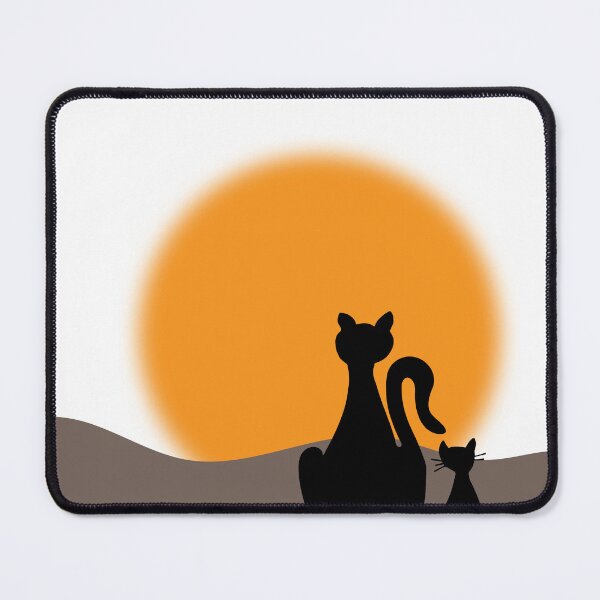 Item preview, Cat watching sunset designed and sold by Ashlison.