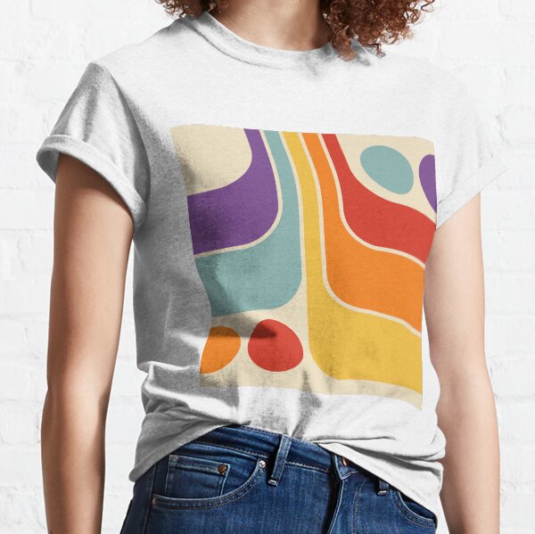 Vista previa del artículo con la obra «Retro Geometric Design 628», diseñado y vendido por tonymagnerart.