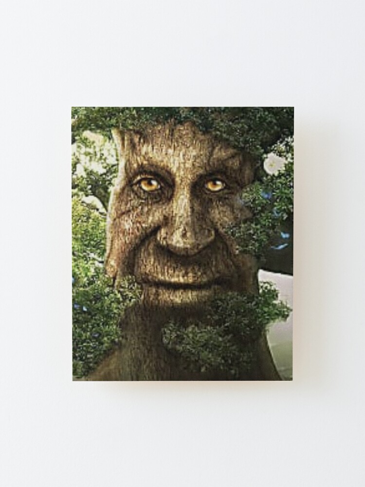 Wise Mystical Elucidative Tree Original Art Canvas Print Canvas, Poster
