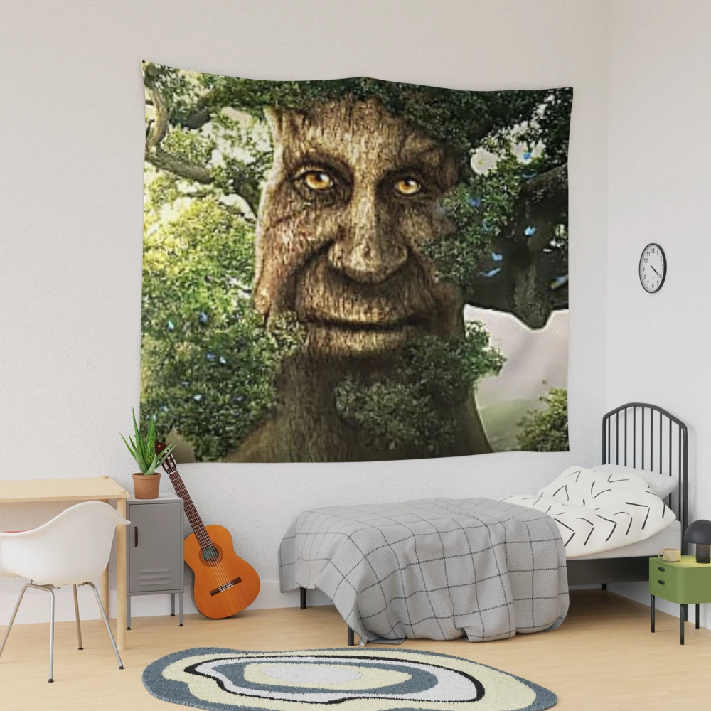 Wise Mystical Tree meme Tapestry for Sale by T-Look