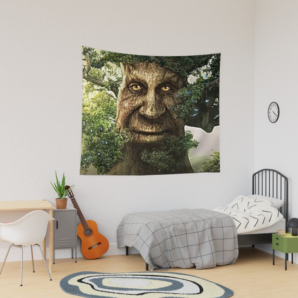 Wise Mystical Tree [WIDE] Tapestry for Sale by Cowboy Mike