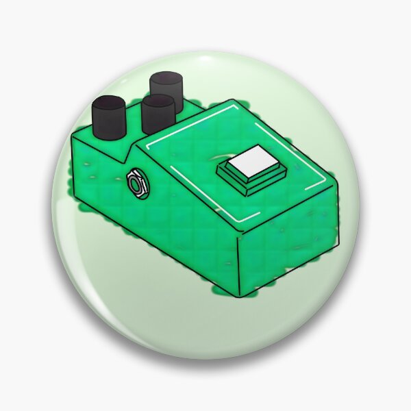 Item preview, Green Screamer Pedal designed and sold by Firewallmud.