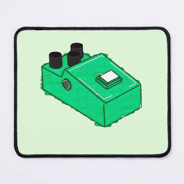 Item preview, Green Screamer Pedal designed and sold by Firewallmud.