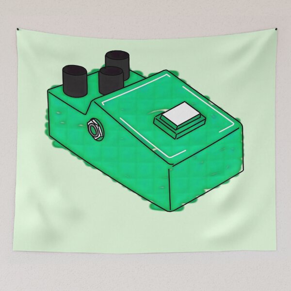 Item preview, Green Screamer Pedal designed and sold by Firewallmud.