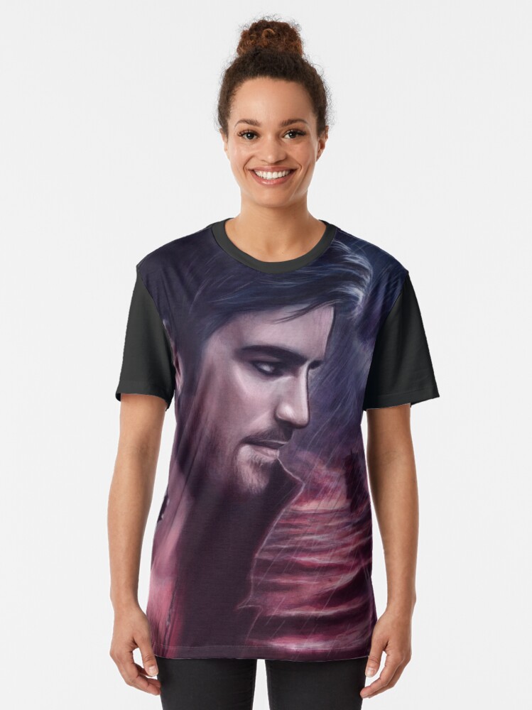 Alternate view of Once I Sailed Toward A Horizon Graphic T-Shirt
