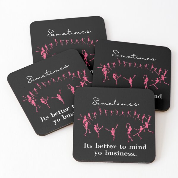 Item preview, Copy of Fuck I sometimes its better to mind yo business designed and sold by StudioSamanthaa.