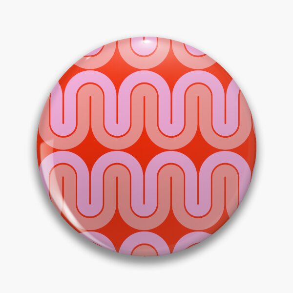 Item preview, Dramatic Red and Pink Waves designed and sold by MineEyes.