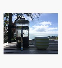 Plunger Coffee Photographic Print