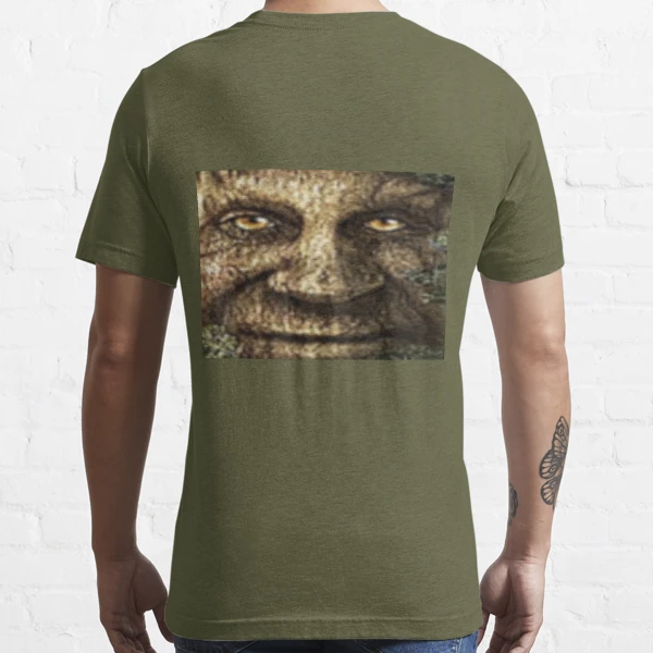 Mens Wise Mystical Tree Face Old Funny Meme Best T-Shirt