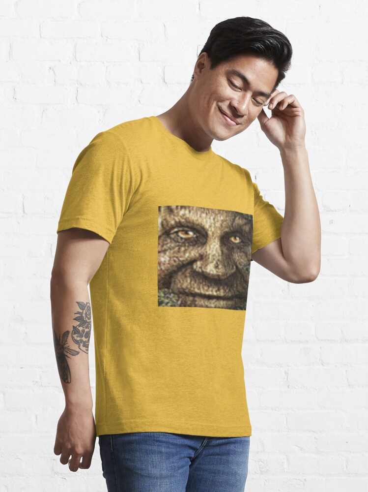 Mens Wise Mystical Tree Face Old Funny Meme Best T-Shirt