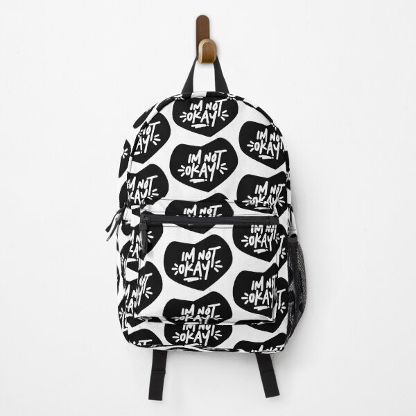 Item preview, Im Not Okay - Black Heart designed and sold by OKAYEIGHT.