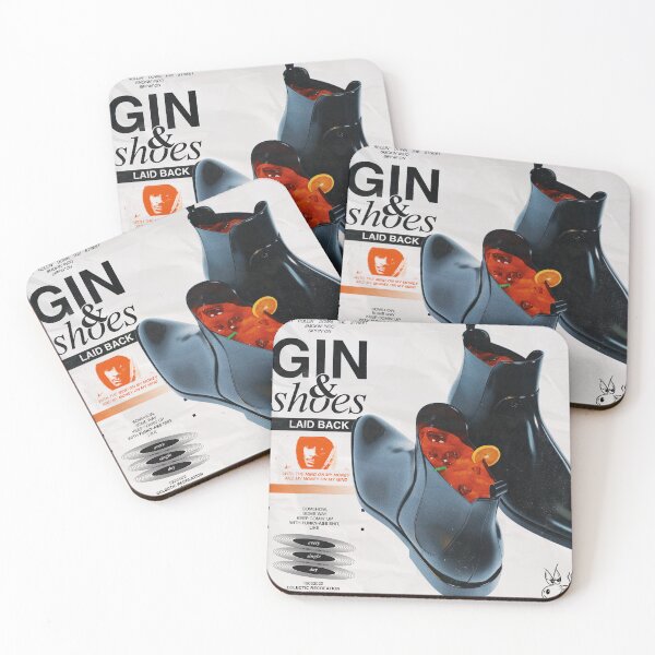 Item preview, #18 GIN & SHOES designed and sold by ECLECTIC RECREATION.