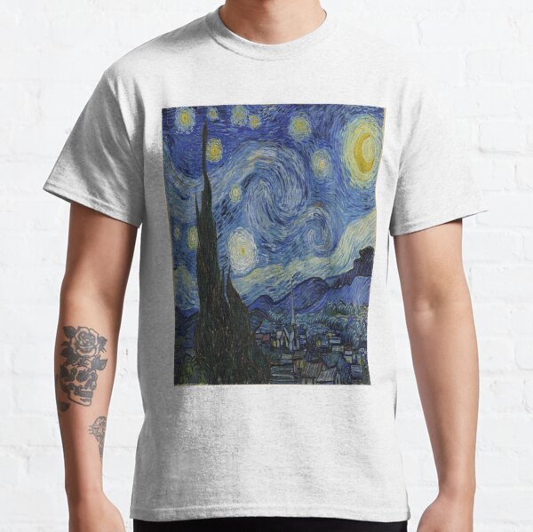 La nuit étoilée de Vincent van Gogh T-shirt classique