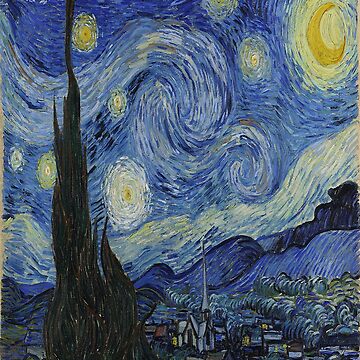 Bolsa de tela for Sale con la obra «Vincent Van Gogh - Noche estrellada en  morado pastel» de AbidingCharm