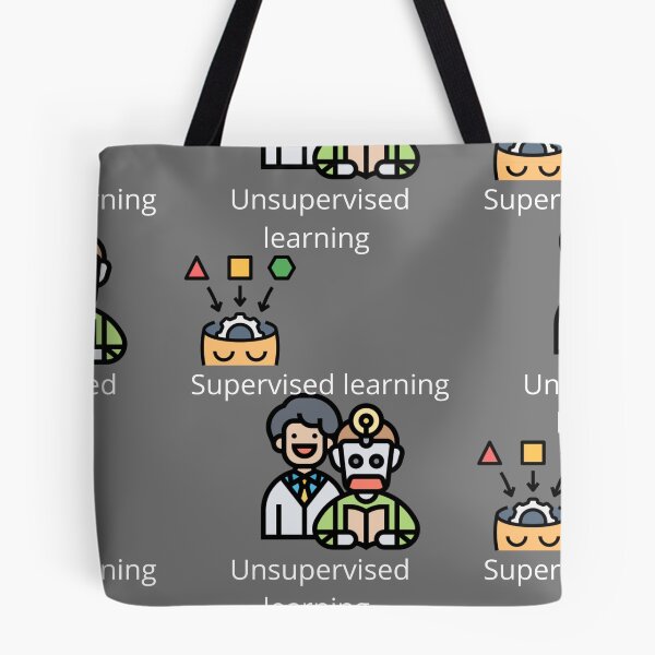 Item preview, Unsupervised learning  Supervised learning  designed and sold by UpcomingTech.