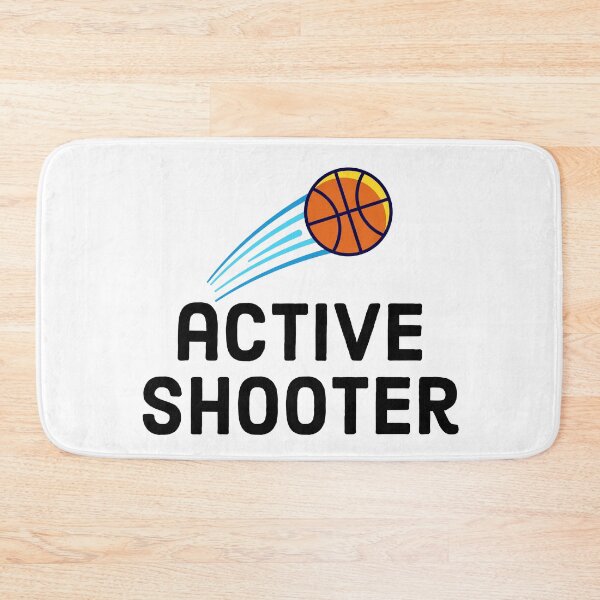 Item preview, active shooter(basketball) shirt designed and sold by TipsyTees-net.
