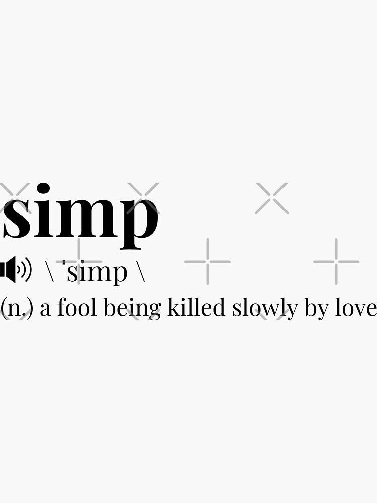 Urban Dictionary: Simp