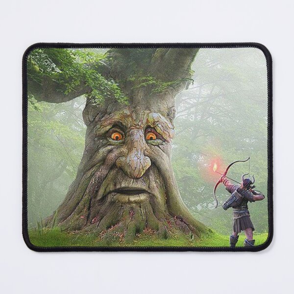 Item preview, 25 Year Old and Wise Mystical Elucidative Tree Original Art [Hi-Res] designed and sold by Cowboy Mike.